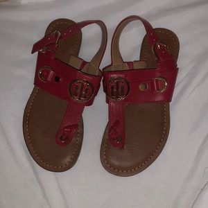 Tommy Hilfiger Red Brand-New Sandals